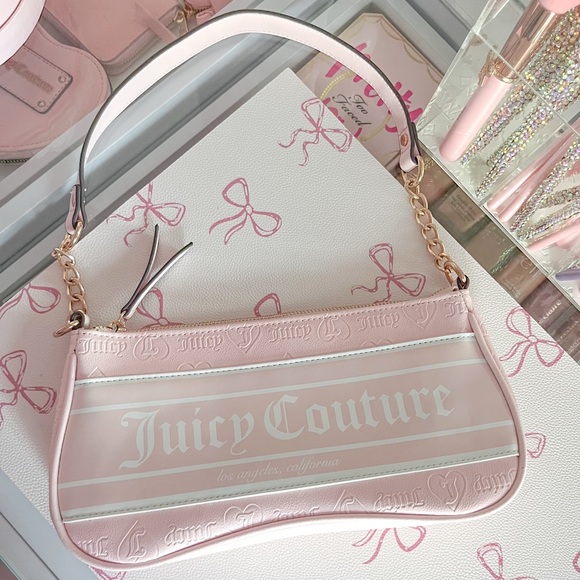 Juicy Couture Handbags - Juicy Couture Light Pink Shoulder Bag